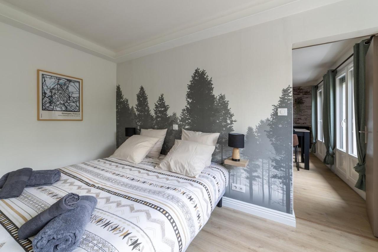 La Clairiere ~ Parking ~ Arrivee Autonome Apartment Bourges Ngoại thất bức ảnh